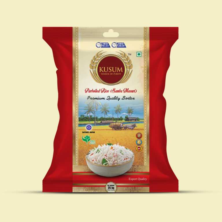 Kusum BPT Parboiled Rice (Samba Masuri)